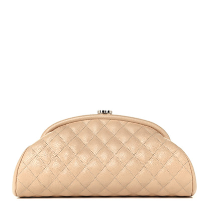 Chanel Caviar Quilted Timeless Clutch Beige 1 of 11