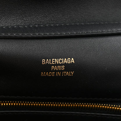 Balenciaga Natural Smooth Calfskin Small Rodeo Top Handle Handbag Black 7 of 11