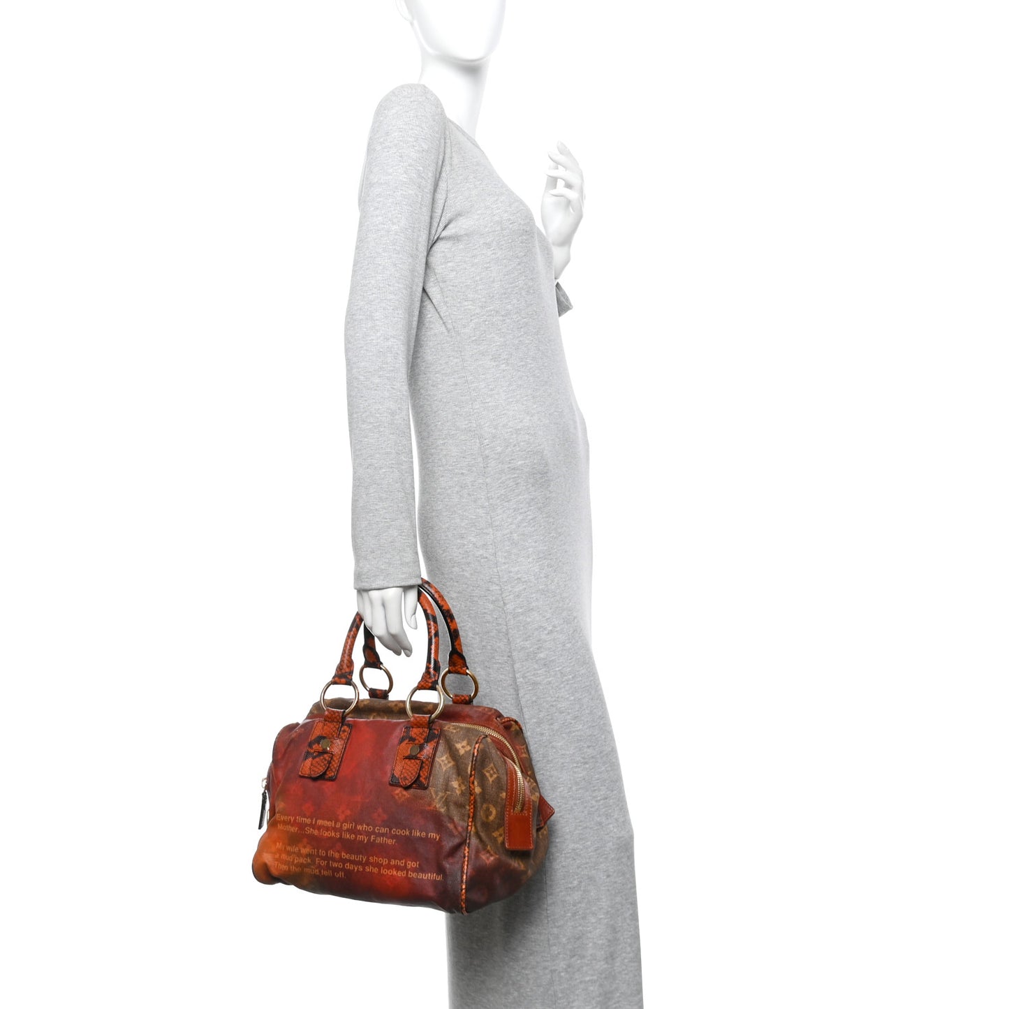 Monogram Karung Mancrazy Jokes Bag