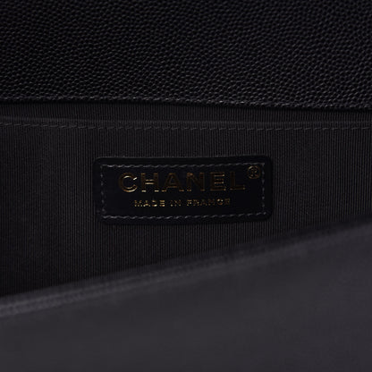 Chanel Caviar Quilted Medium Boy Flap Black 8 of 11