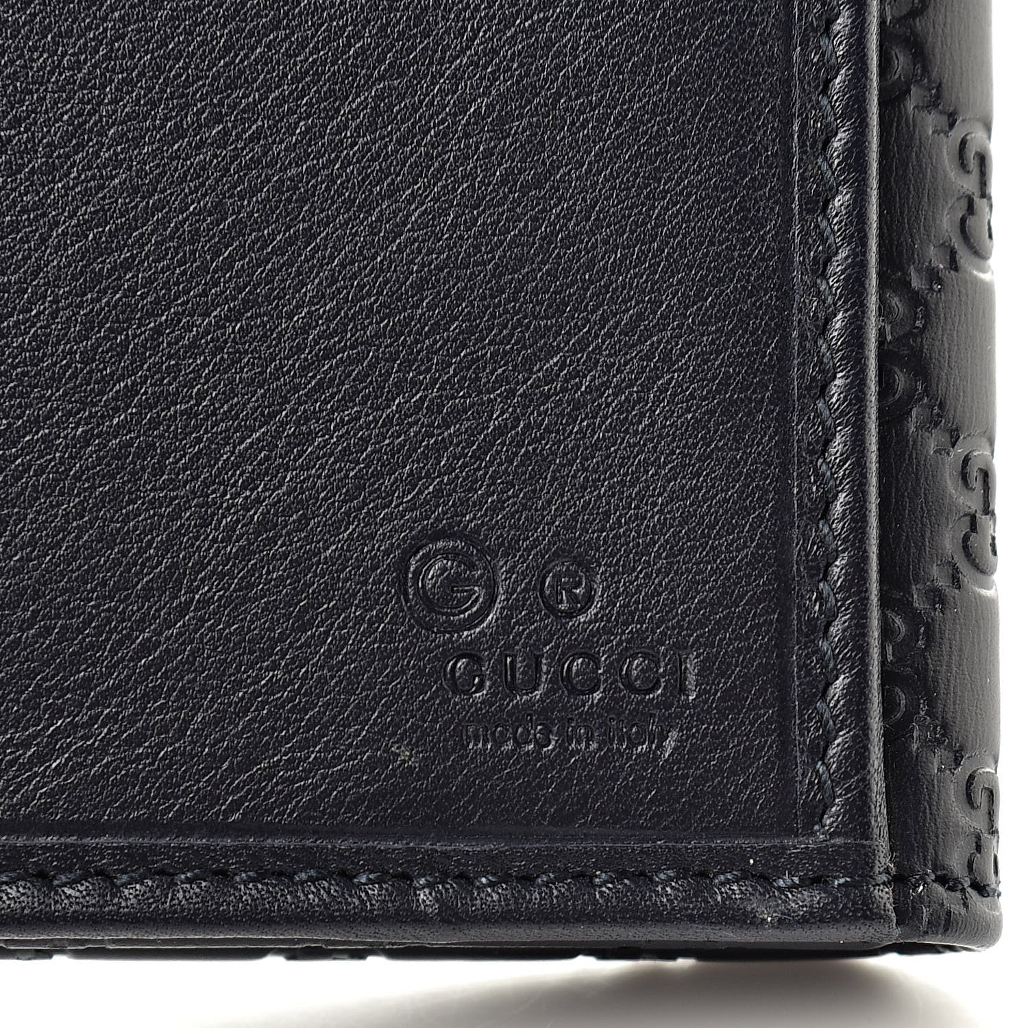 Gucci Microguccissima Continental Flap Wallet Navy 7 of 8
