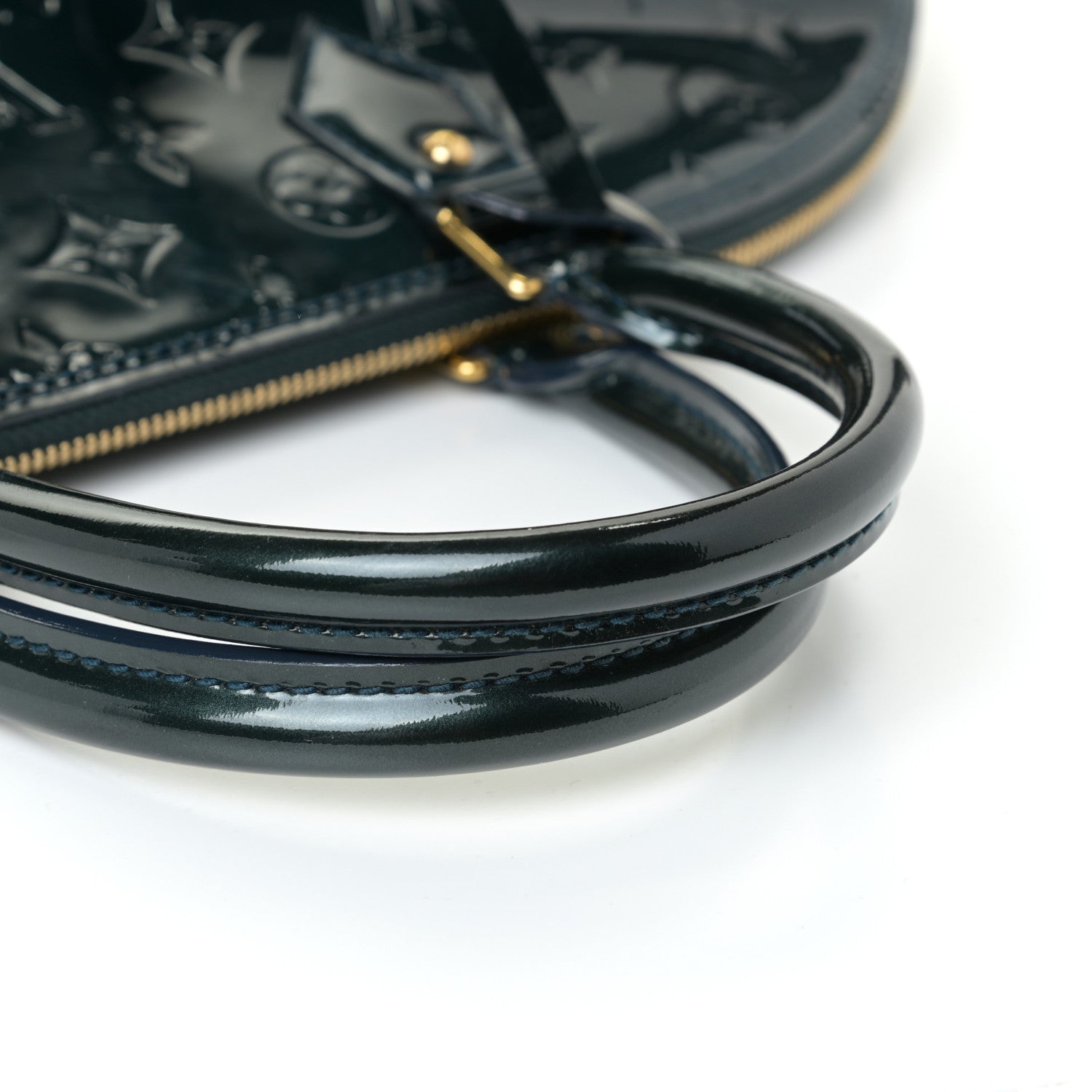 Louis Vuitton Vernis Alma GM Blue Nuit 13 of 13