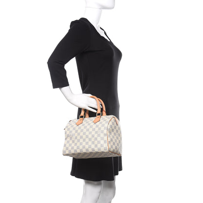 Louis Vuitton Damier Azur Speedy 25 2 of 10
