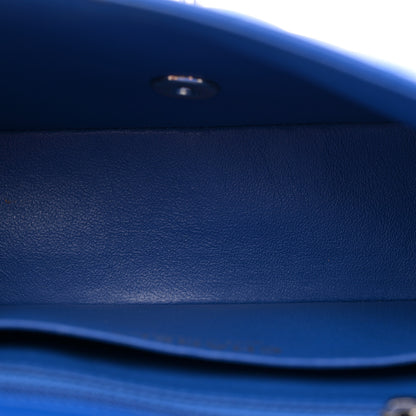 Chanel Lambskin Quilted Mini Rectangular Flap Royal Blue 5 of 11