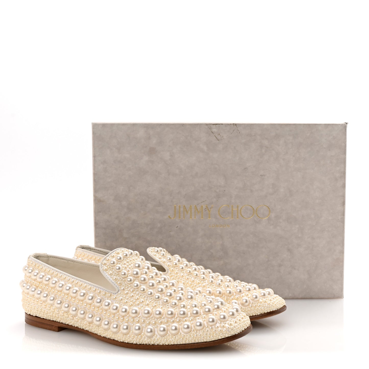Pearl Satin Varsha Flats 37 White