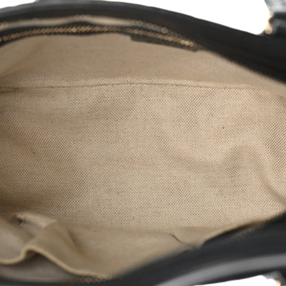 Gucci Guccissima Mini Bree Top Handle Bag Black 5 of 15