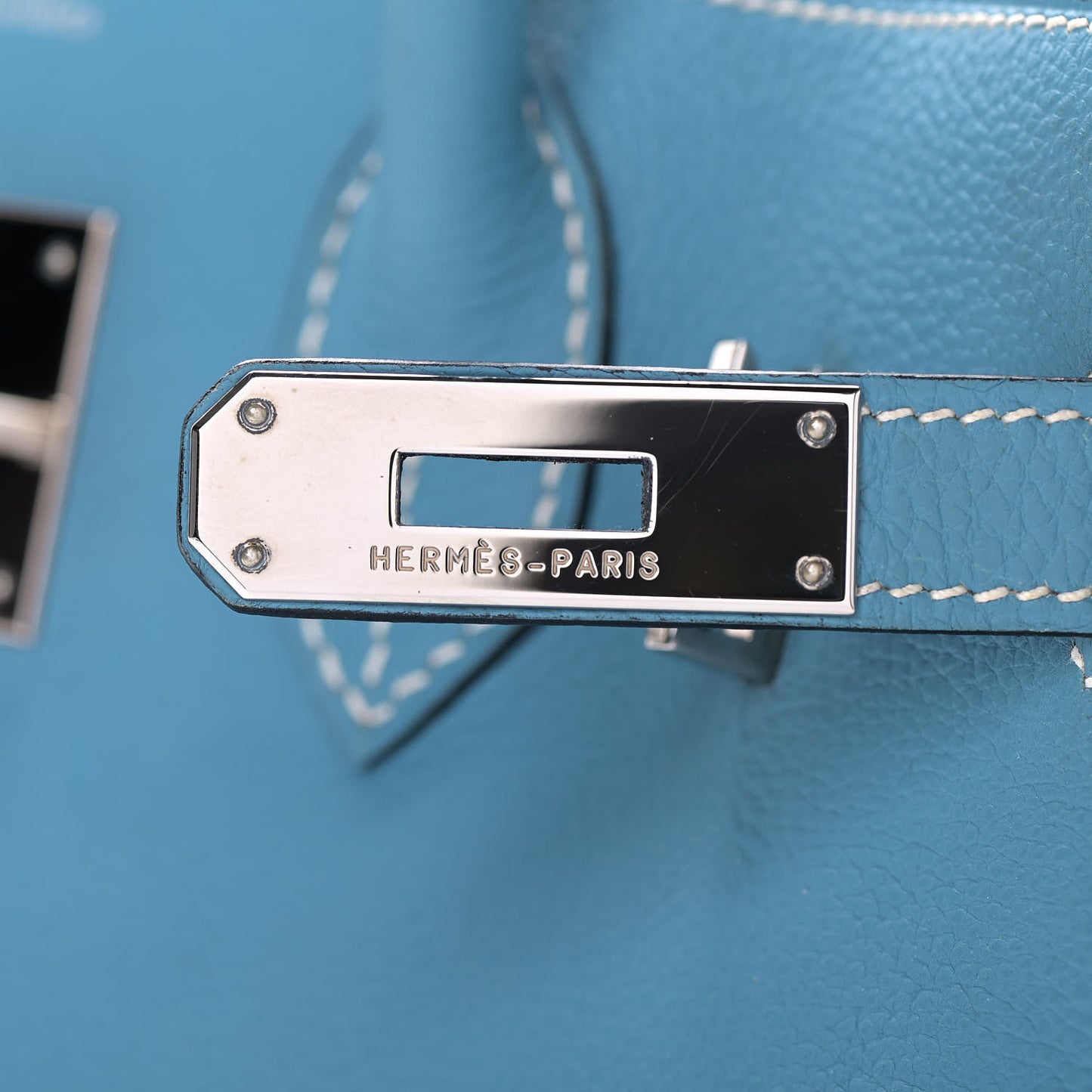 Togo Birkin 30 Blue Jean