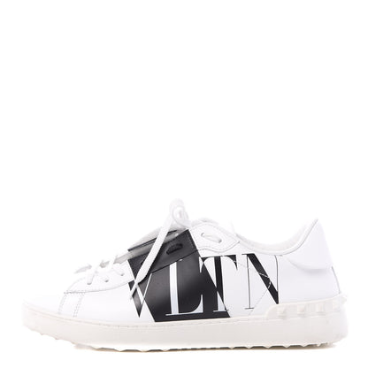 Valentino Garavani Calfskin Star VLTN Mens Rockstud Open Sneakers 41 White 1 of 11