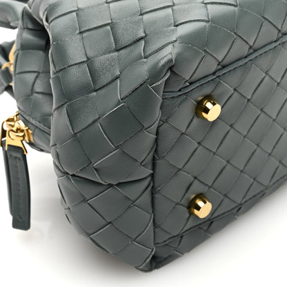 Bottega Veneta Nappa Intrecciato Mini Bauletto Slate 9 of 10