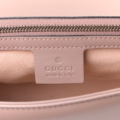 Gucci Calfskin Matelasse Small GG Marmont Shoulder Bag Porcelain Rose 6 of 6