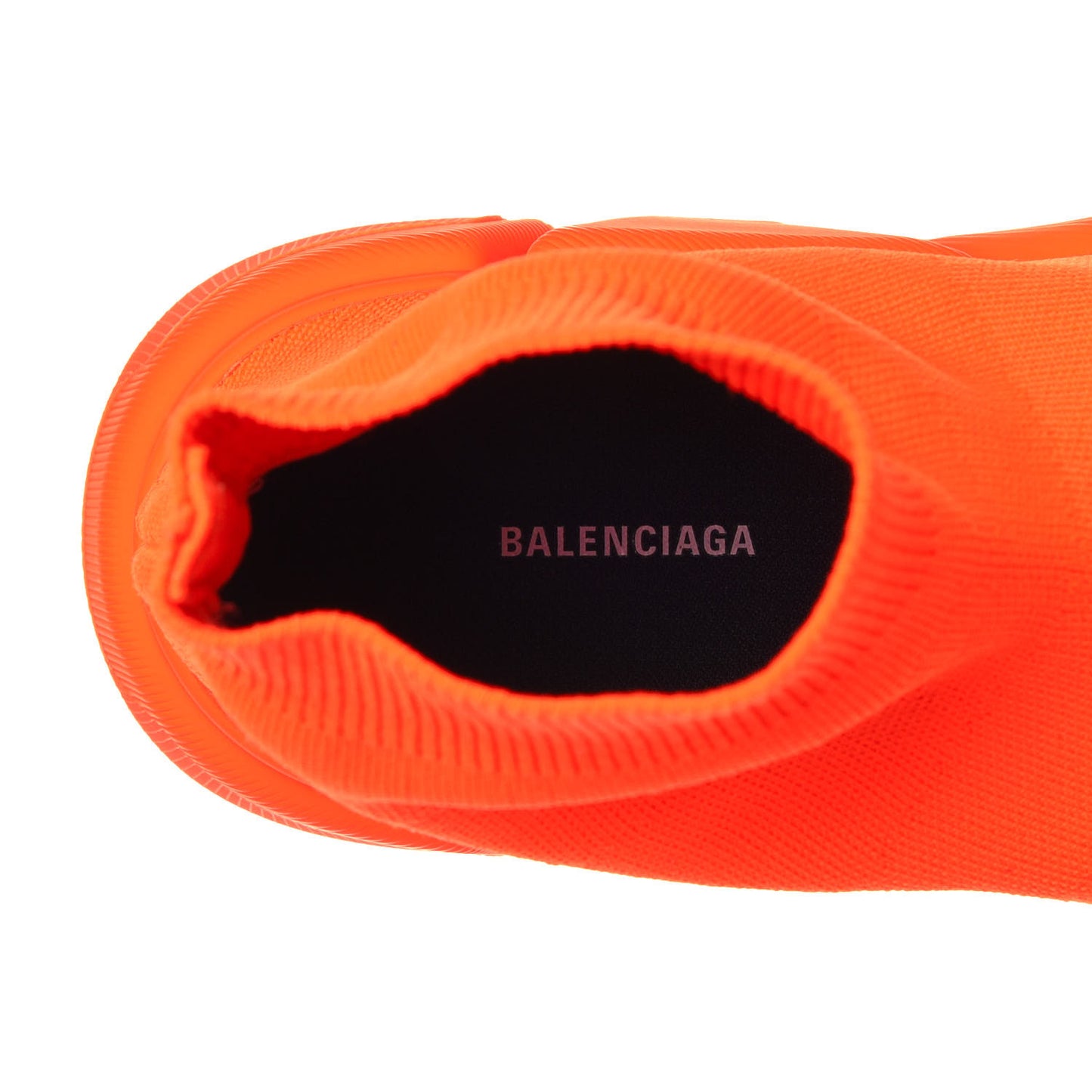 Technical 3D Recycled Knit Mens Speed 2.0 Sneakers 40 Monocolor Orange Fluo