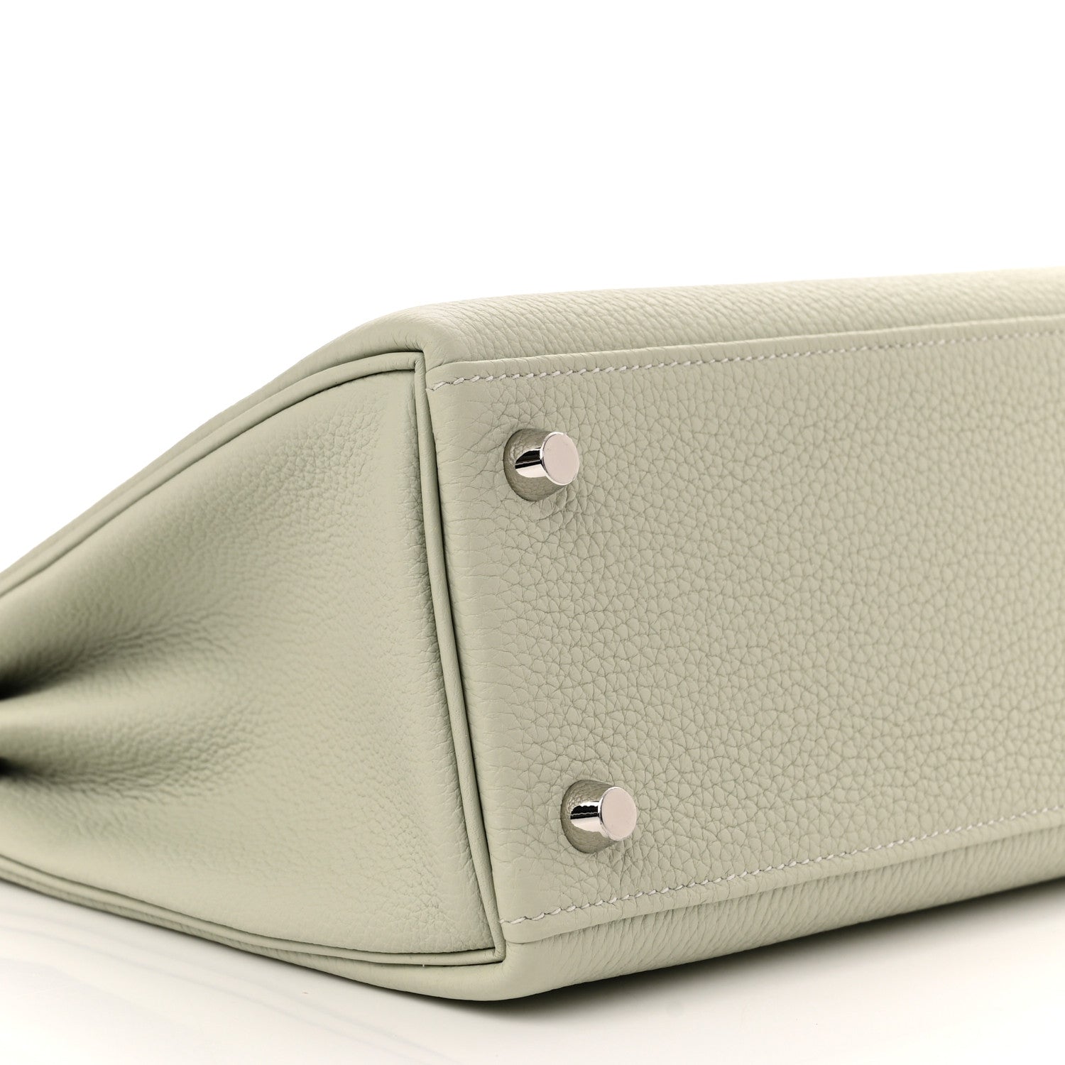 Hermes Togo Kelly Retourne 25 Gris Neve 9 of 11
