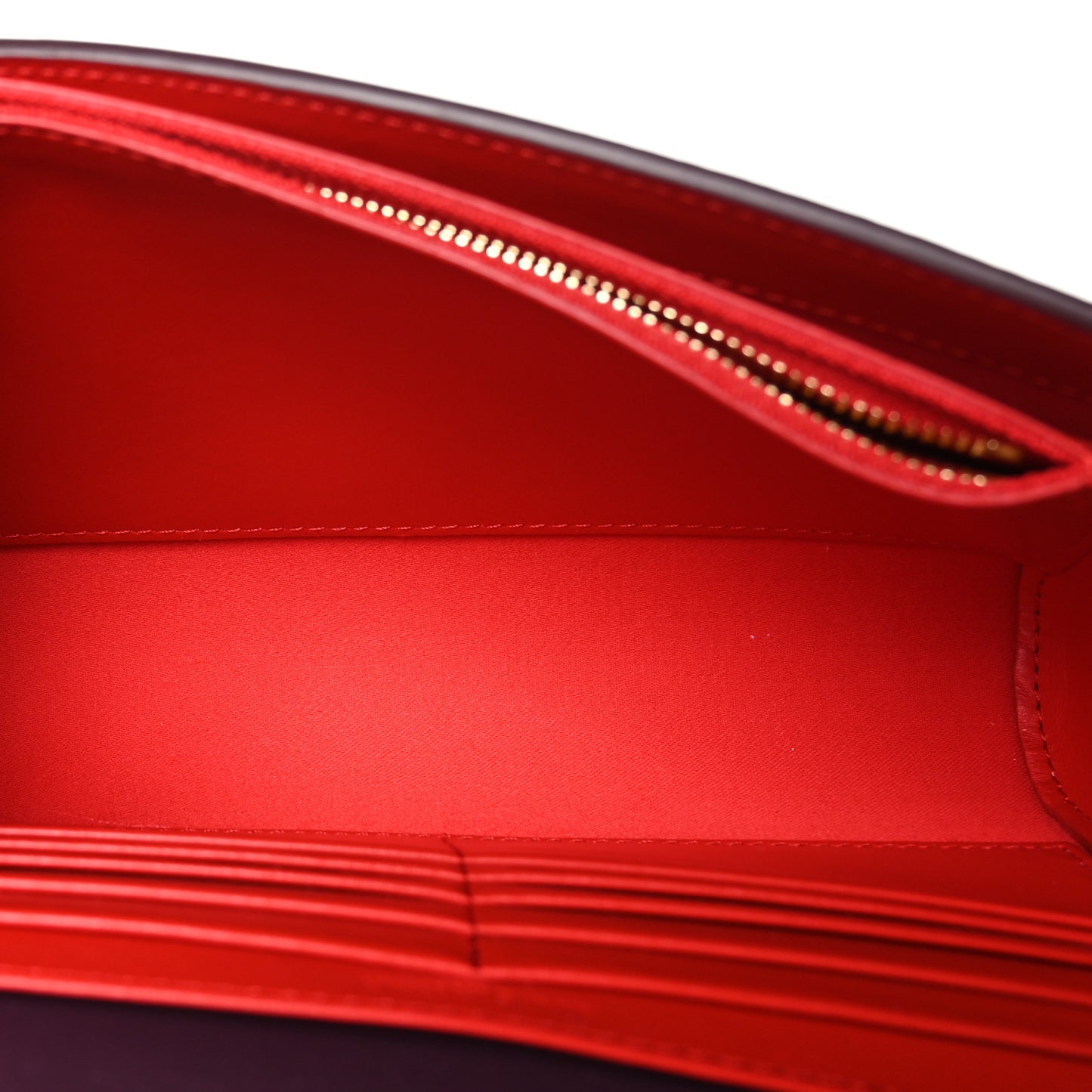 CHRISTIAN LOUBOUTIN Calfskin Spikes Loubinthesky Paloma Clutch Merlot