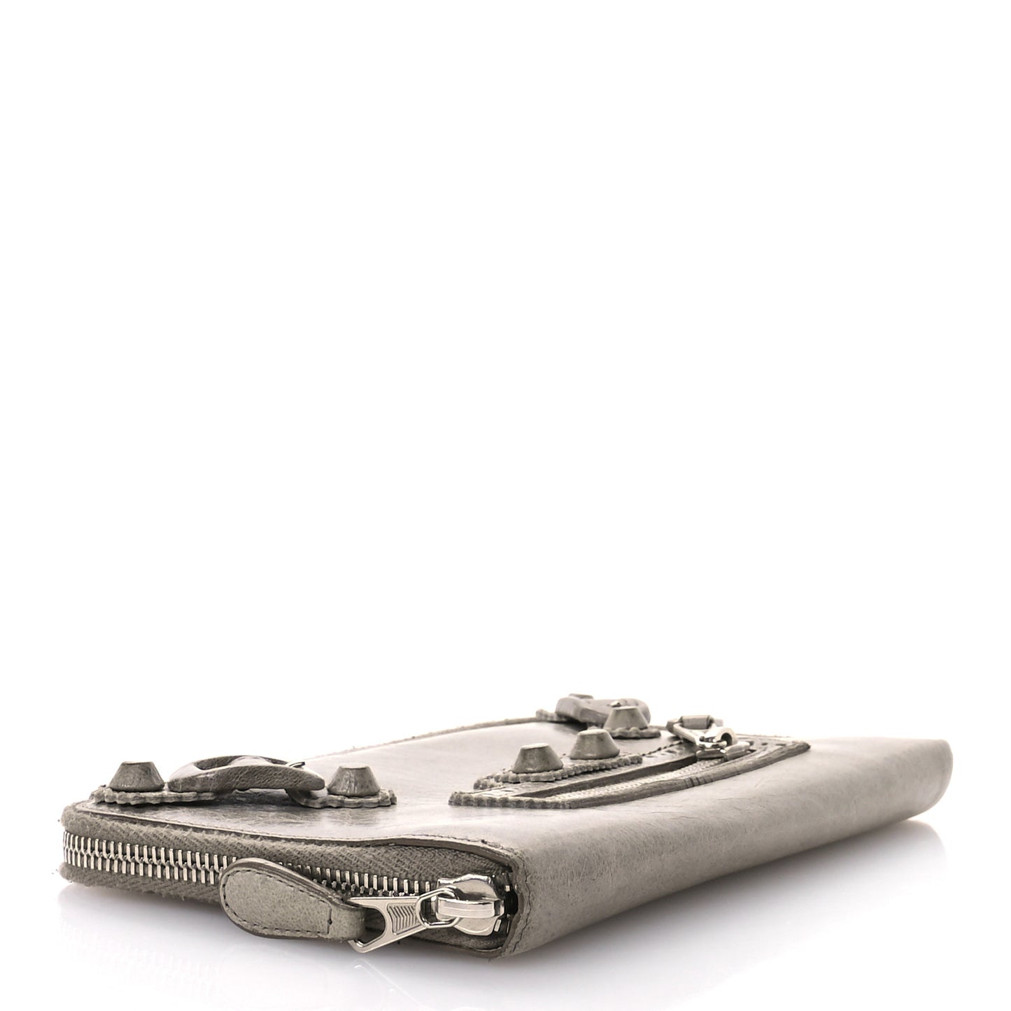 Agneau Giant Brogues Hardware Compagnon Wallet Galet
