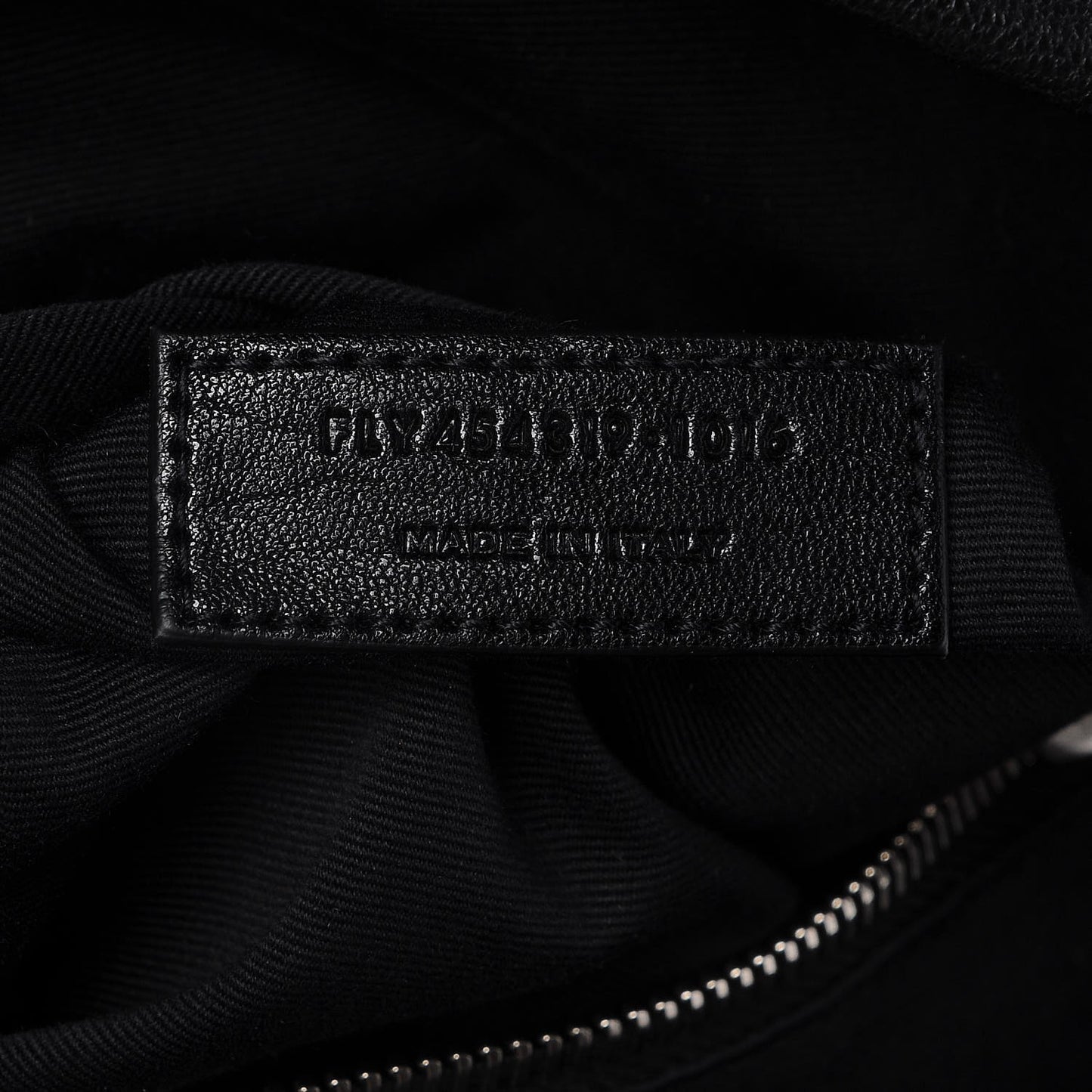 Sheepskin Mini Love Appliqué City Backpack Black