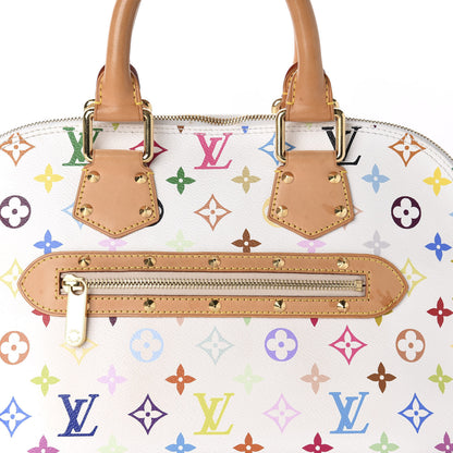 Louis Vuitton Monogram Multicolor Alma White 11 of 11