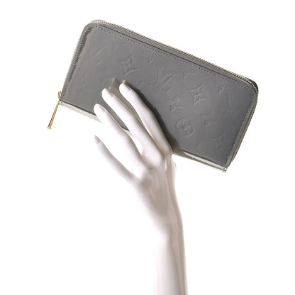 Louis Vuitton Vernis Zippy Wallet Gris Metal 2 of 8