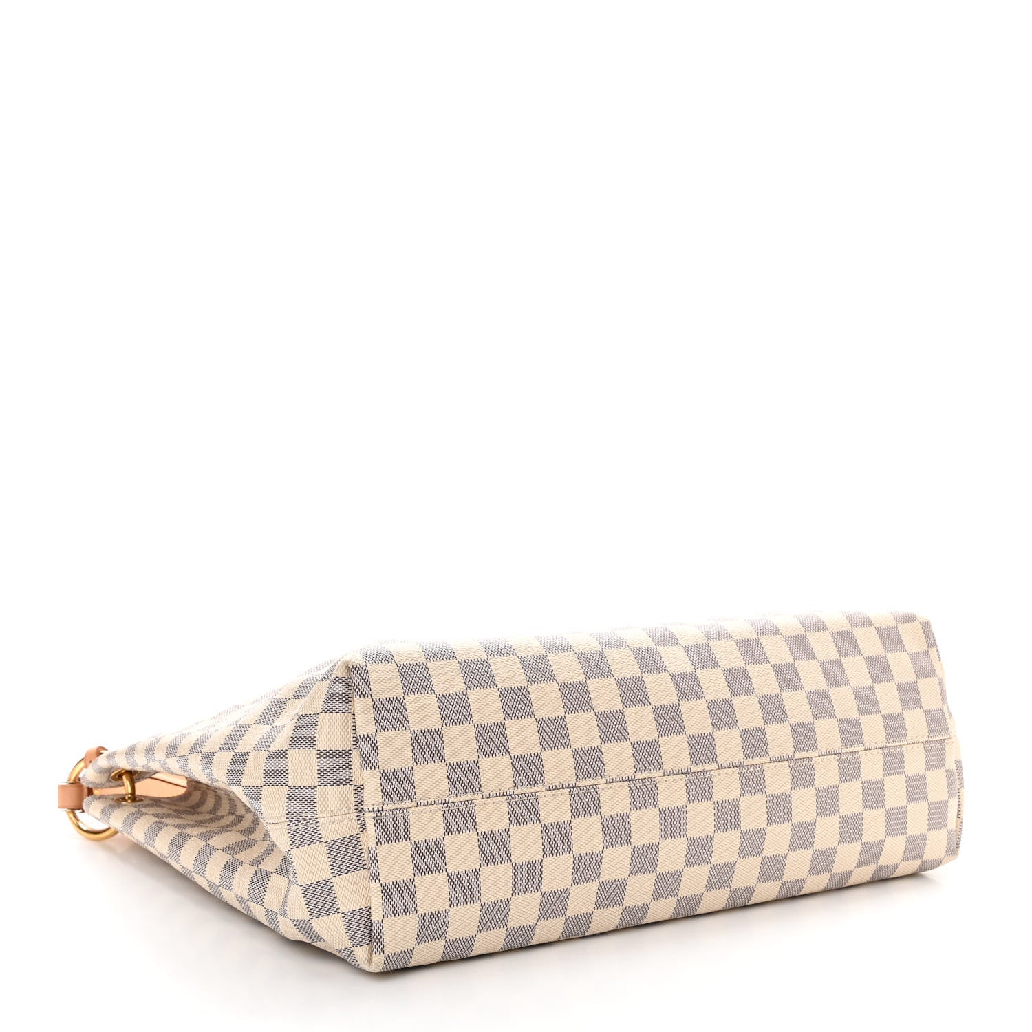 Louis Vuitton Damier Azur Graceful MM Rose Ballerine 4 of 12