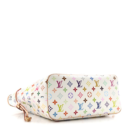 Louis Vuitton LV X TM Monogram Multicolor Neverfull MM White 5 of 11