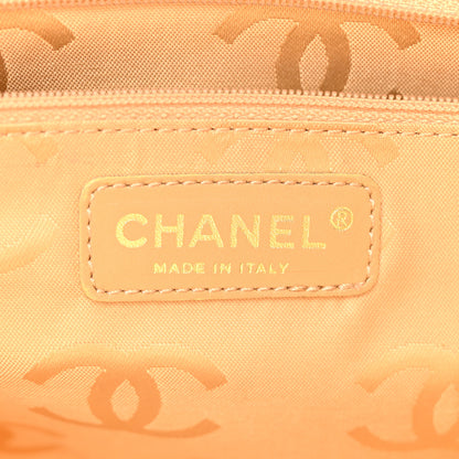Chanel Calfskin Wild Stitch Small Tote Beige 6 of 16