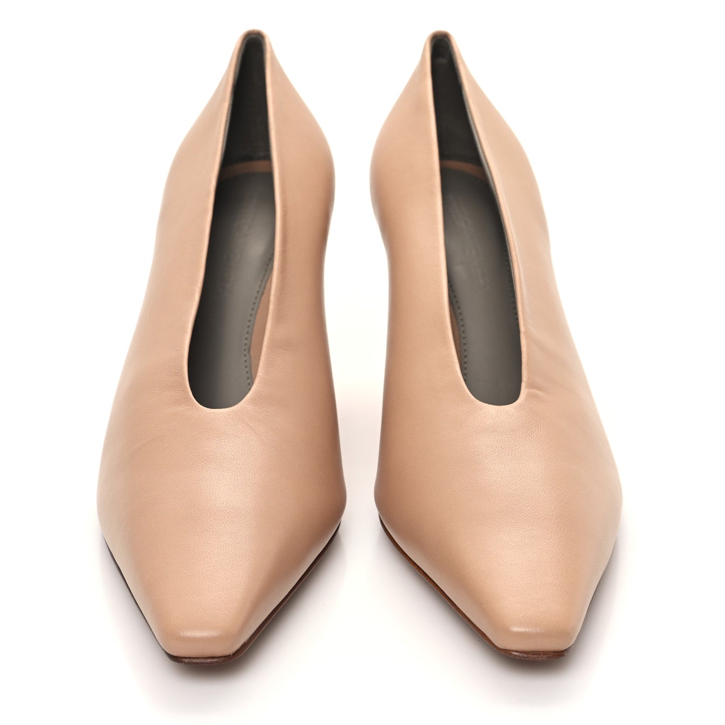 Nappa Almond Pumps 36 Cipria