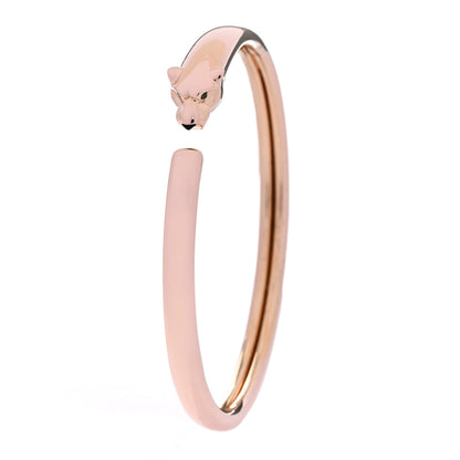 Cartier 18K Pink Gold Tsavorite Black Onyx Panthere De Cartier Bracelet 16 1 of 6