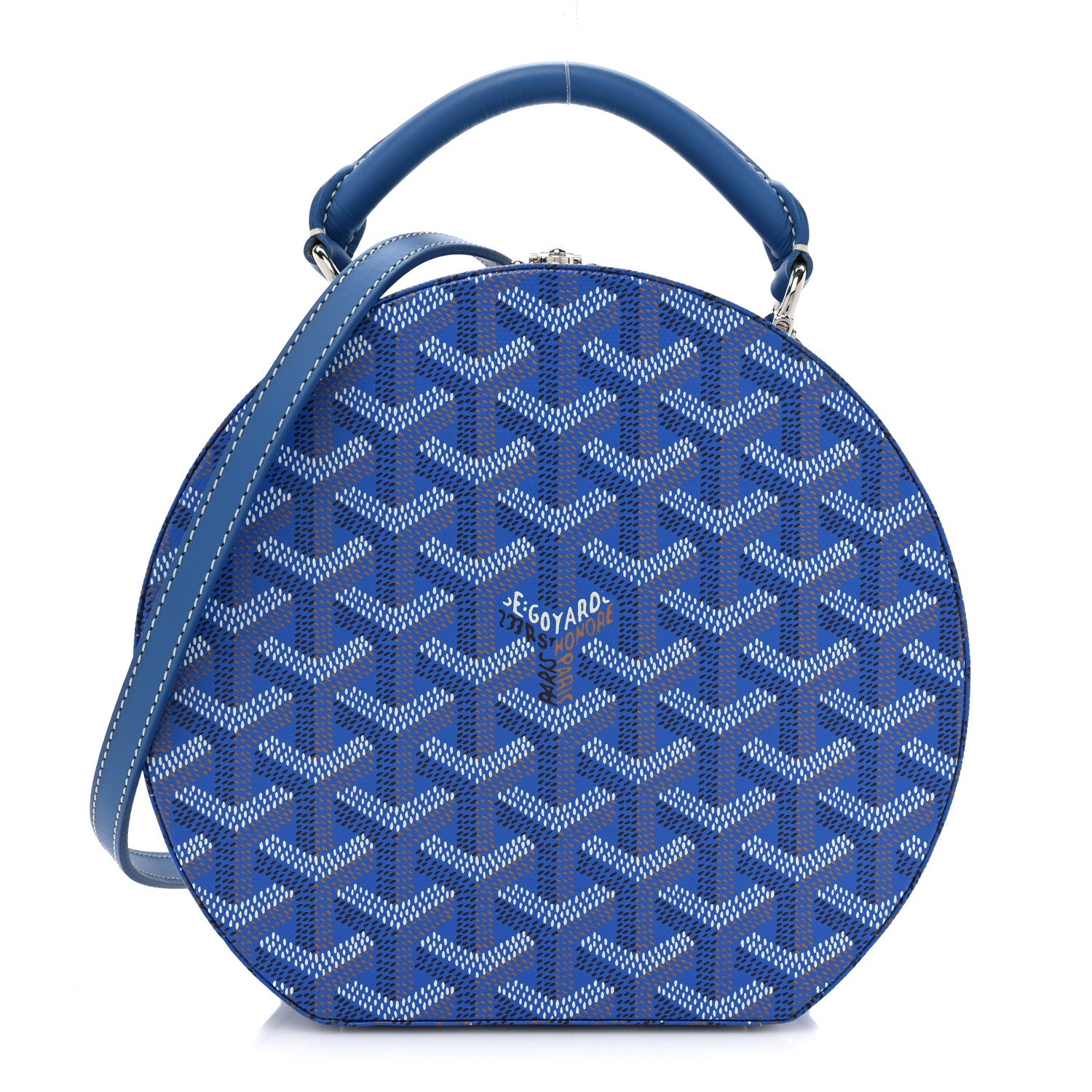 Goyard Goyardine Alto Hatbox Sky Blue 1 of 8