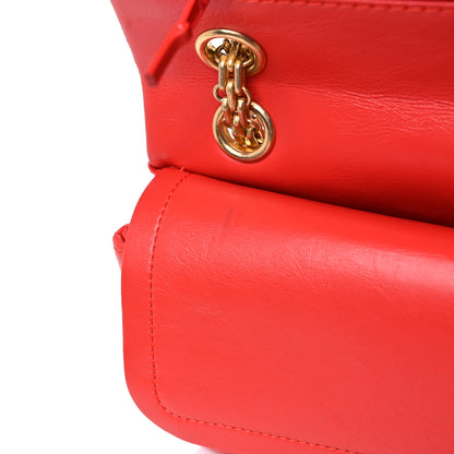 Chanel Aged Calfskin Quilted 2.55 Reissue 225 Flap Red 16 of 21