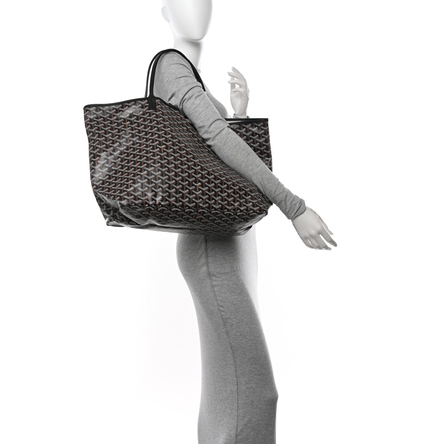 Goyard Goyardine Saint Louis GM Black 2 of 10