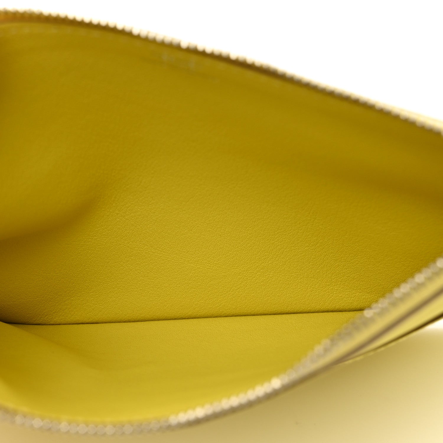 Hermes Evercolor Envelope Trio Wallet Malachite Lime Bleu Zephyr 8 of 12