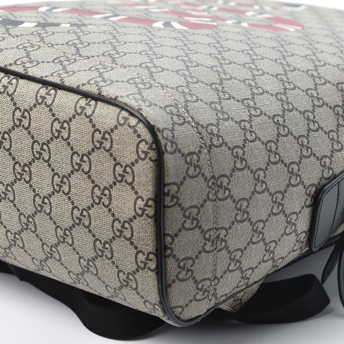 GG Supreme Monogram Kingsnake Dome Backpack