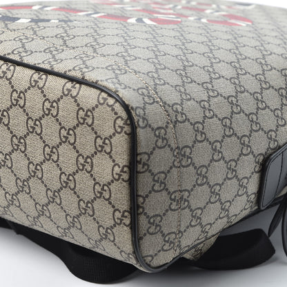 Gucci GG Supreme Monogram Kingsnake Dome Backpack 6 of 9