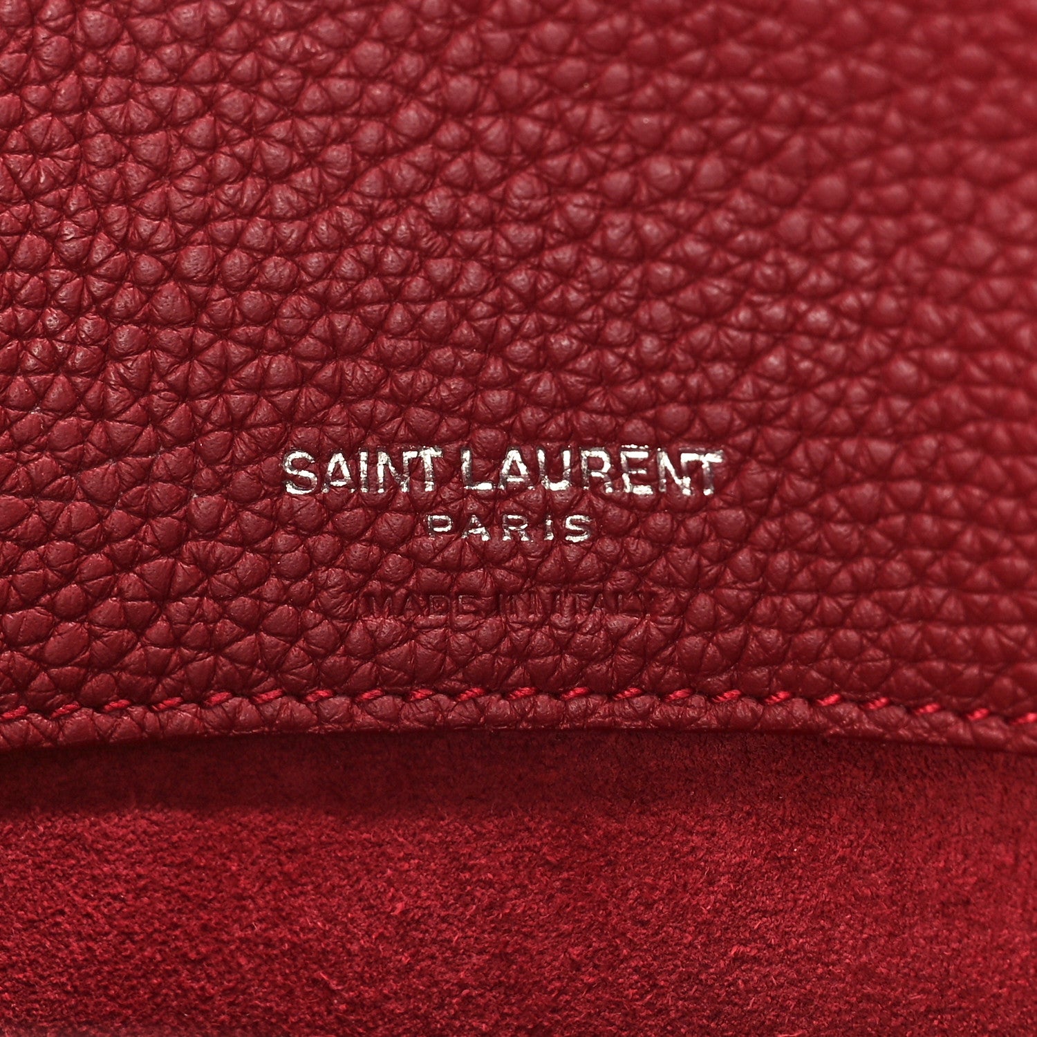 Saint Laurent Grained Calfskin Nano Sac De Jour Souple Palissandre 6 of 8