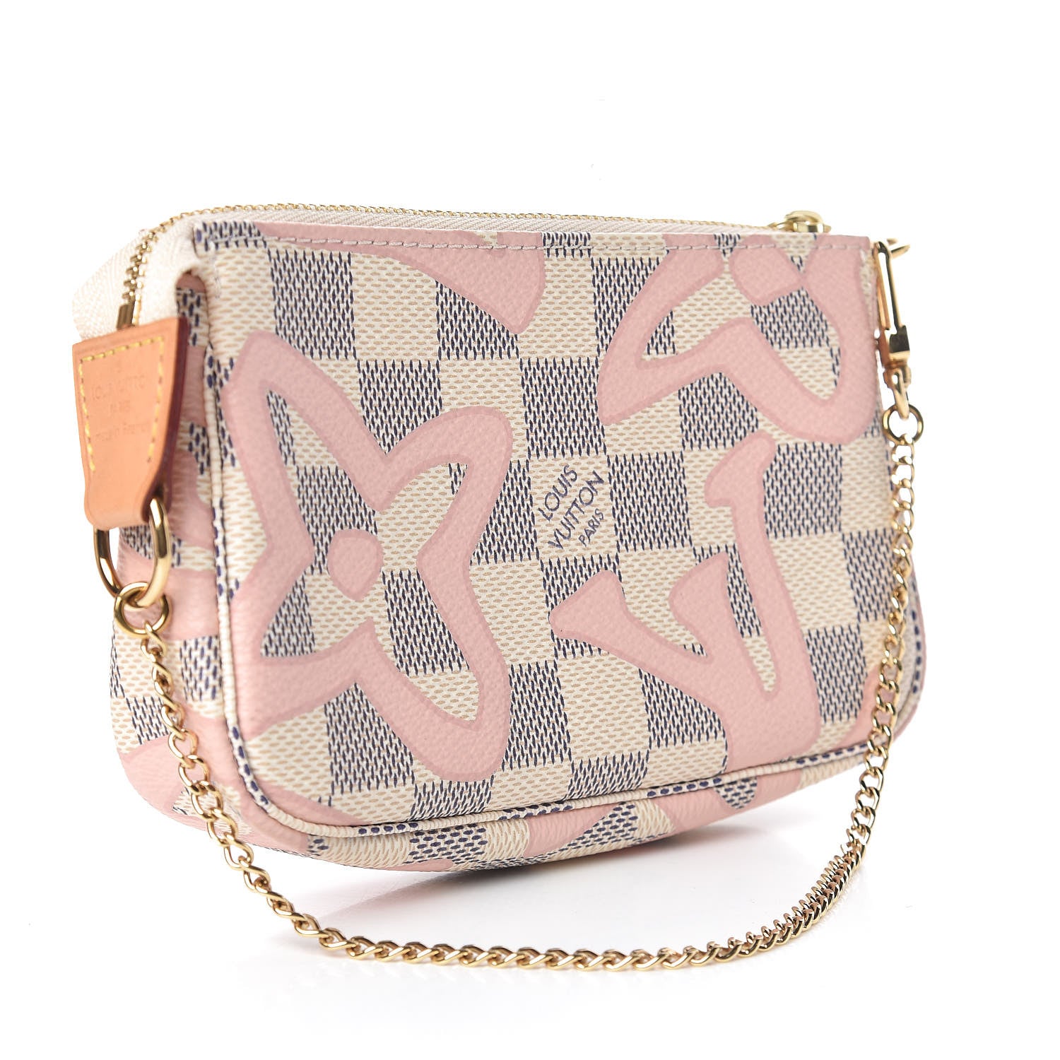 Louis Vuitton Damier Azur Tahitienne Mini Pochette Accessories 3 of 8