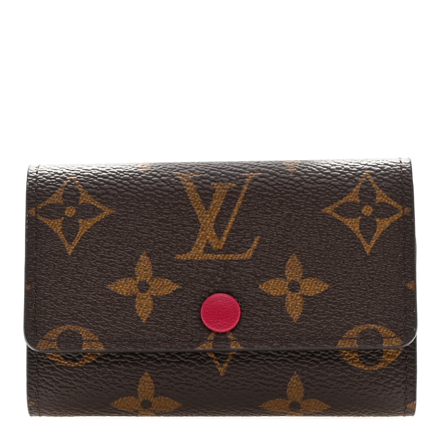 Monogram 6 Key Multicles Holder Fuchsia