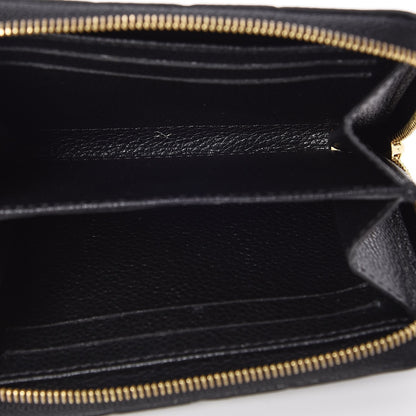 Louis Vuitton Empreinte Zippy Coin Purse Black 5 of 8