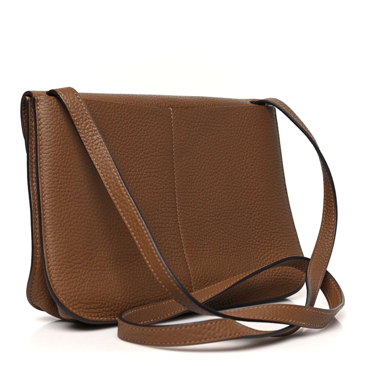Hermes Taurillon Clemence Verso Halzan 25 Alezan Sesame 3 of 10
