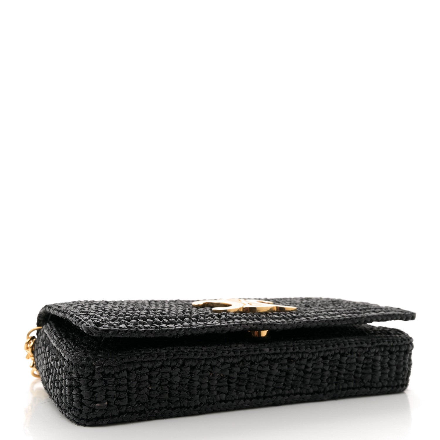 Celine Raffia Calfskin Multipochette Black 1725085 – FASHIONPHILE