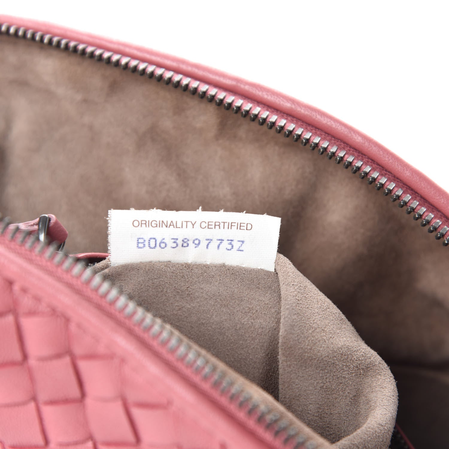 Bottega Veneta Nappa Intrecciato Nodini Crossbody Messenger Rose Pink 11 of 12