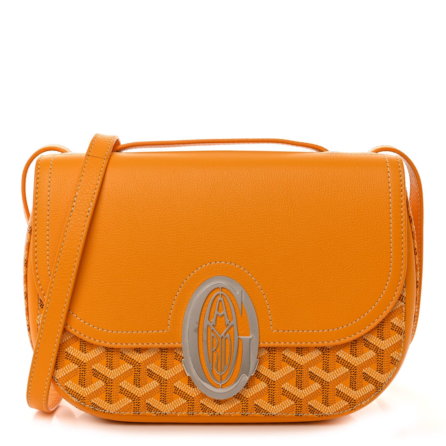 Goyard Goyardine 233 PM Shoulder Bag Yellow 1 of 9