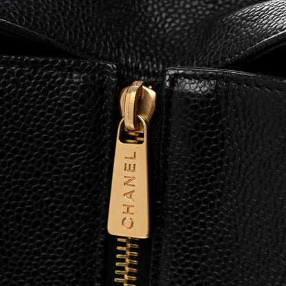 Chanel Caviar Quilted Petit Timeless Tote PTT Black 8 of 13
