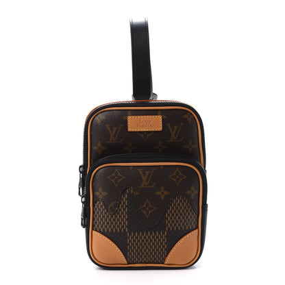 Louis Vuitton X NIGO Giant Damier Ebene Monogram Amazone Sling Bag 1 of 9