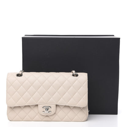 Chanel Caviar Quilted Medium Double Flap Light Beige 16 of 16