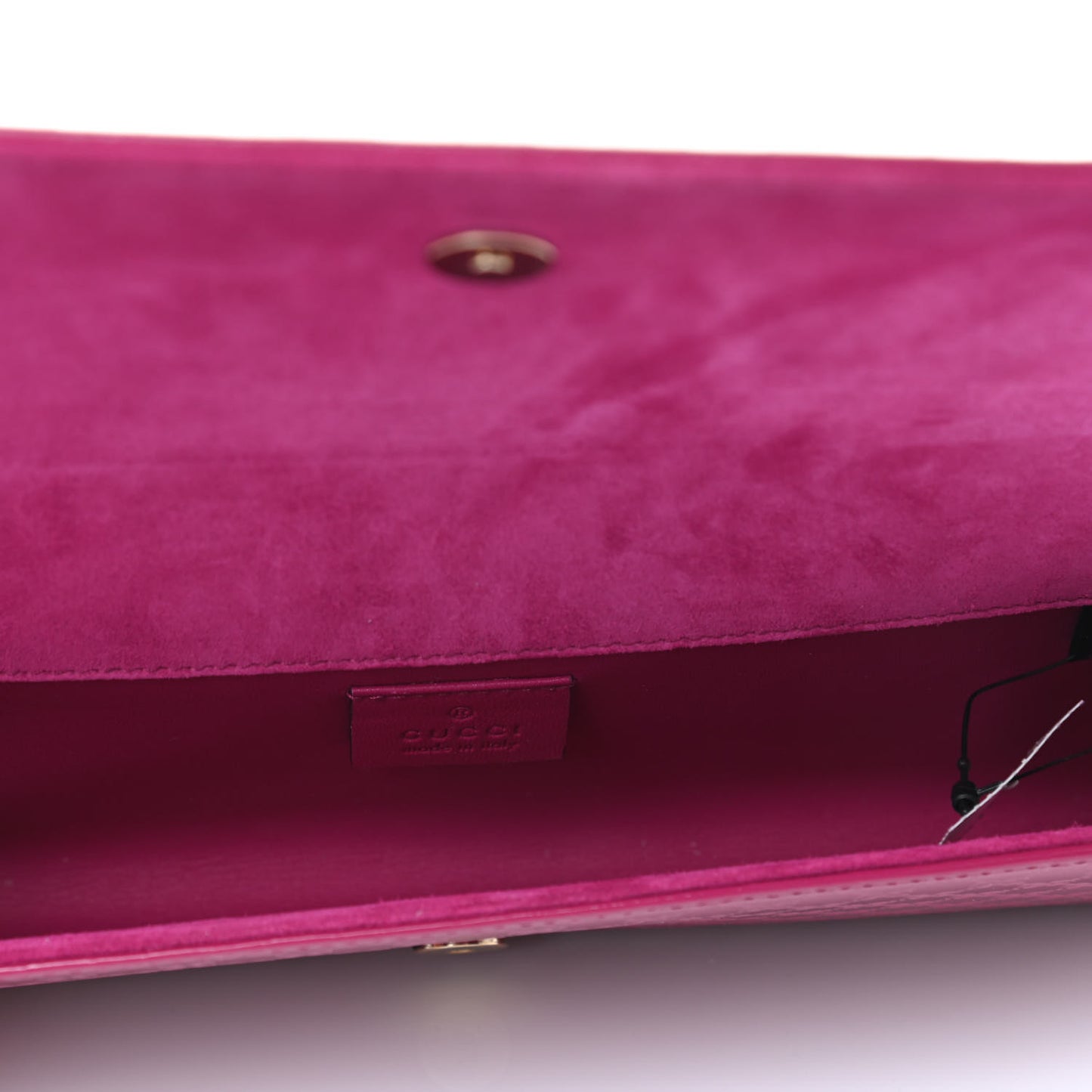 Patent Microguccissima Small Broadway Clutch Peonia Flower
