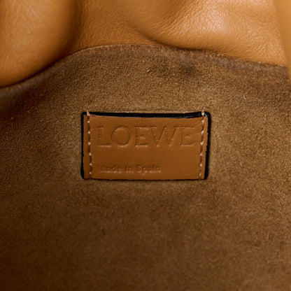 Loewe Calfskin Mini Flamenco Knot Clutch Oak 6 of 12