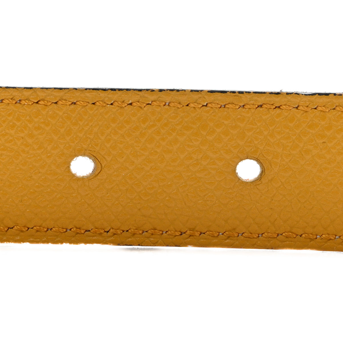 Hermes Swift Epsom 24mm Mini Constance Belt 80 Gold Jaune Ambre 4 of 7