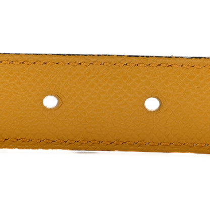 Hermes Swift Epsom 24mm Mini Constance Belt 80 Gold Jaune Ambre 4 of 7