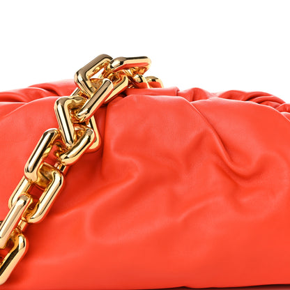 Bottega Veneta Calfskin The Pouch Chain Maple 9 of 11