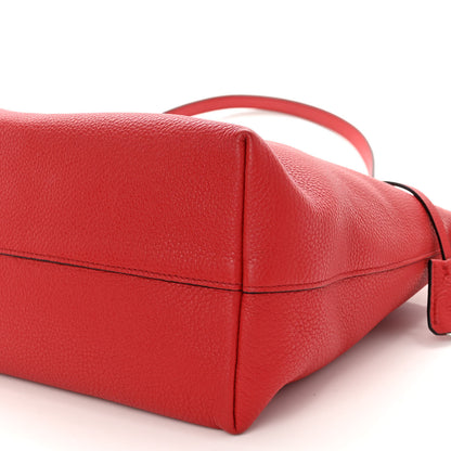 Prada Vitello Phenix Top Handle Bag Rosso 9 of 10