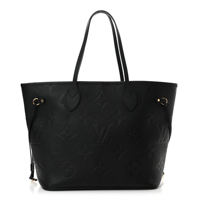 Louis Vuitton Empreinte Monogram Giant Neverfull MM Black 1 of 9